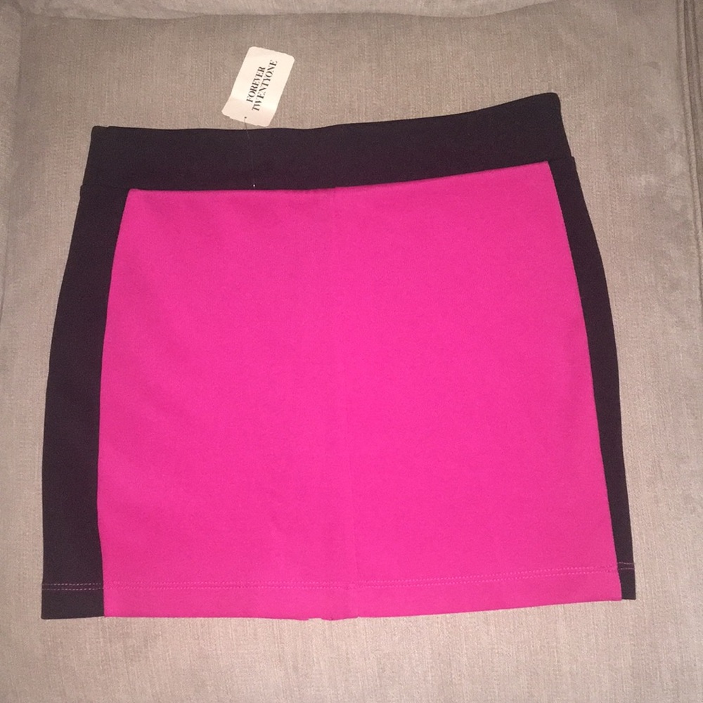 FOREVER 21 COLOR BLOCK SKIRT